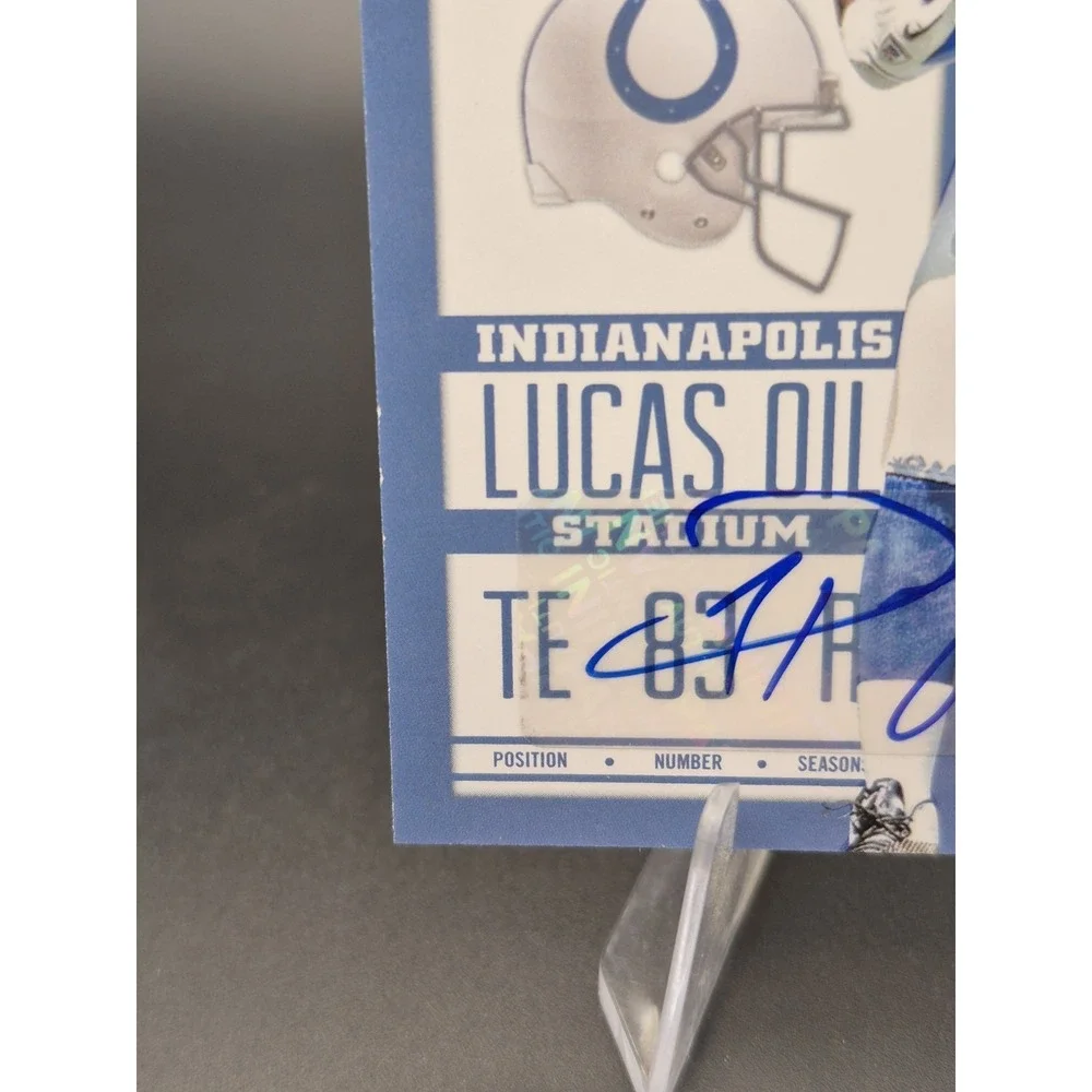2012 Panini Contenders Dwayne Allen #223 Rookie Ticket Auto (RC) (AU)‎ Colts